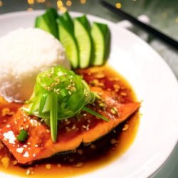 Sweet Thai Chili Marinated "Salmon"