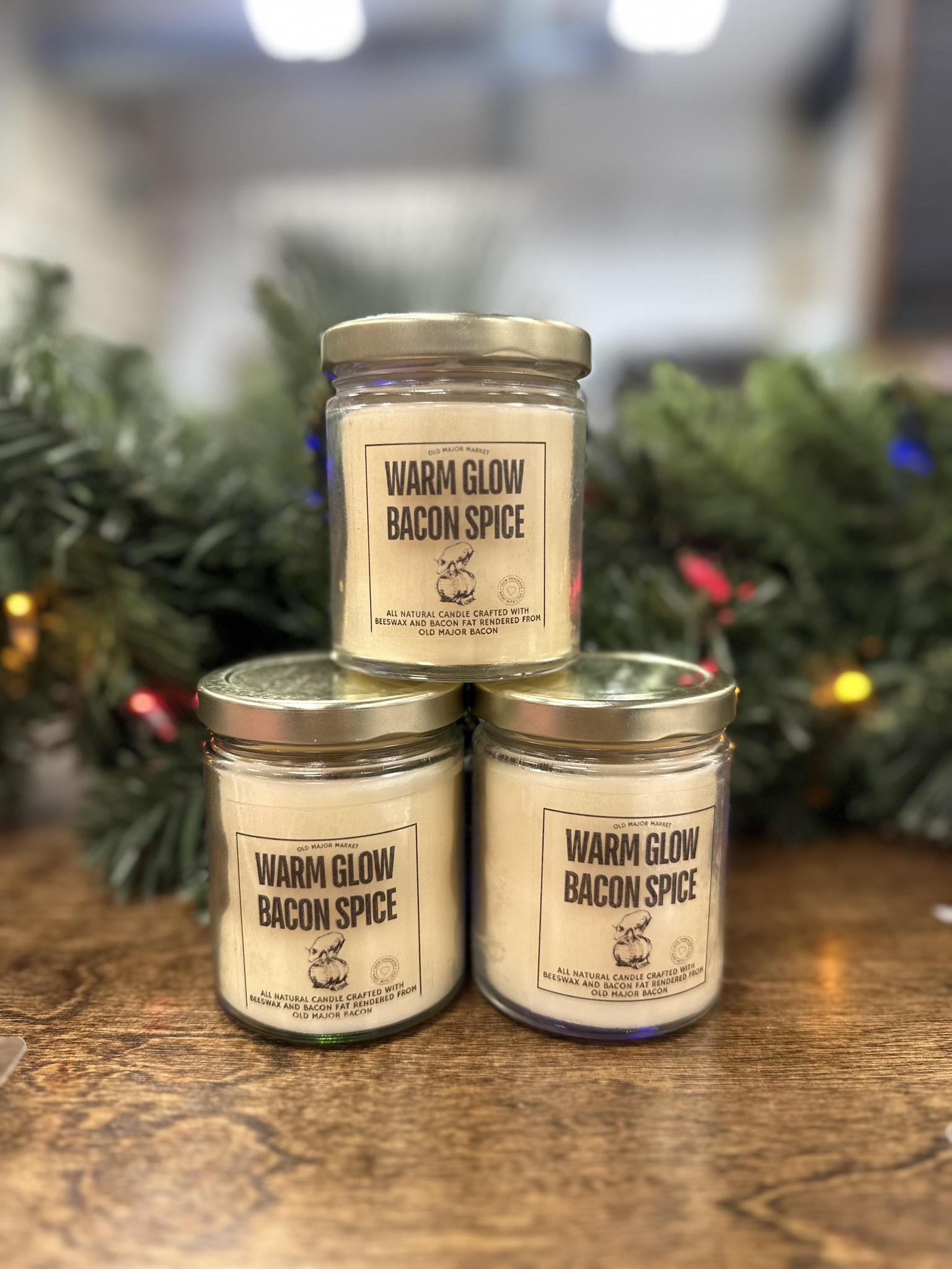 Warm Glow Bacon Spice Candle