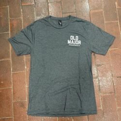 Old Major Gray Pocket Logo T-Shirt