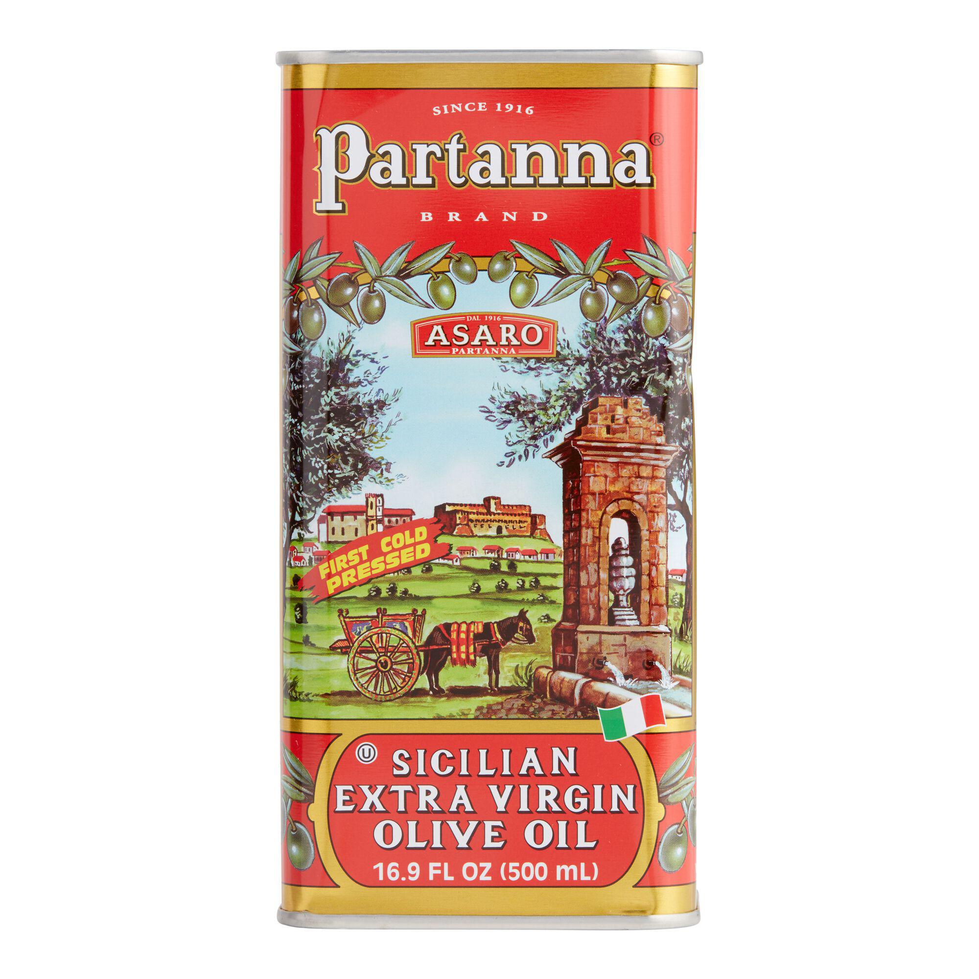 Partanna EV Olive Oil .5 Liter