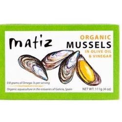Matiz Organic Mussels in Olive Oil and Vinegar
