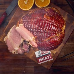 Bourbon Brown Sugar Boneless Smoked Ham