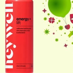 heywell - Energy + Lift Sparkling Cherry Limeade (12oz)