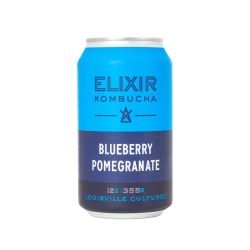Elixir Kombucha - Blueberry Pomegranate (12oz)
